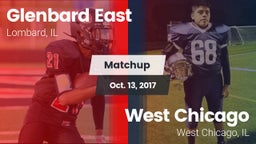 Matchup: Glenbard East High vs. West Chicago  2017