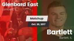 Matchup: Glenbard East High vs. Bartlett  2017