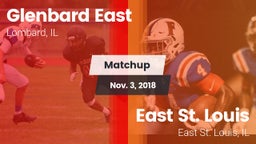 Matchup: Glenbard East High vs. East St. Louis  2018