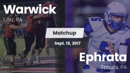 Matchup: Warwick vs. Ephrata  2017