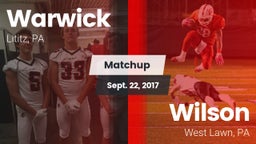 Matchup: Warwick vs. Wilson  2017