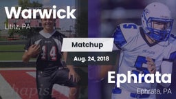 Matchup: Warwick vs. Ephrata  2018