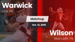 Matchup: Warwick vs. Wilson  2018