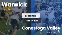 Matchup: Warwick vs. Conestoga Valley  2018
