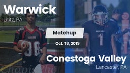 Matchup: Warwick vs. Conestoga Valley  2019