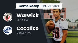 Recap: Warwick  vs. Cocalico  2021