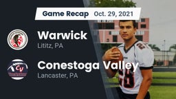 Recap: Warwick  vs. Conestoga Valley  2021