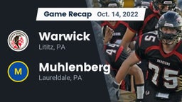 Recap: Warwick  vs. Muhlenberg  2022