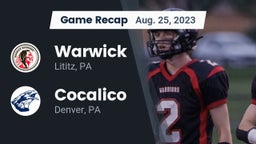 Recap: Warwick  vs. Cocalico  2023