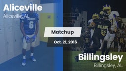 Matchup: Aliceville vs. Billingsley  2016