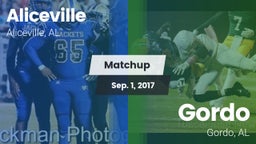 Matchup: Aliceville vs. Gordo  2017
