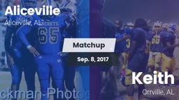 Matchup: Aliceville vs. Keith  2017