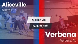 Matchup: Aliceville vs. Verbena  2017