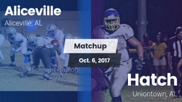 Matchup: Aliceville vs. Hatch  2017
