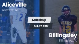 Matchup: Aliceville vs. Billingsley  2017