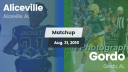 Matchup: Aliceville vs. Gordo  2018