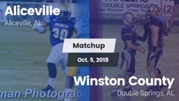 Matchup: Aliceville vs. Winston County  2018