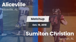 Matchup: Aliceville vs. Sumiton Christian  2018
