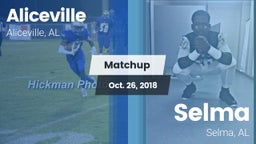 Matchup: Aliceville vs. Selma  2018