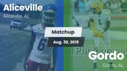 Matchup: Aliceville vs. Gordo  2019