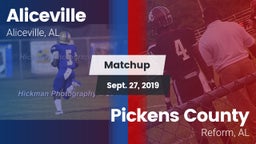 Matchup: Aliceville vs. Pickens County  2019