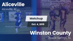 Matchup: Aliceville vs. Winston County  2019