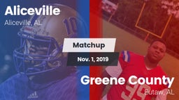 Matchup: Aliceville vs. Greene County  2019