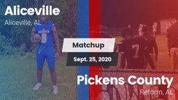 Matchup: Aliceville vs. Pickens County  2020