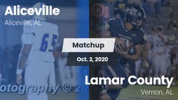 Matchup: Aliceville vs. Lamar County  2020
