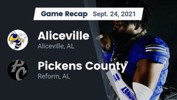 Recap: Aliceville  vs. Pickens County  2021