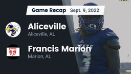 Recap: Aliceville  vs. Francis Marion  2022