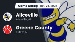 Recap: Aliceville  vs. Greene County  2022
