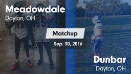 Matchup: Meadowdale vs. Dunbar  2016