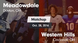 Matchup: Meadowdale vs. Western Hills  2016
