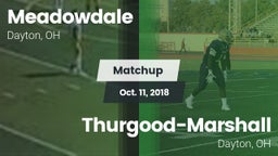 Matchup: Meadowdale vs. Thurgood-Marshall  2018