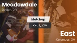 Matchup: Meadowdale vs. East  2019