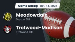 Recap: Meadowdale  vs. Trotwood-Madison  2022