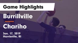 Burrillville  vs Chariho  Game Highlights - Jan. 17, 2019