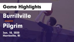 Burrillville  vs Pilgrim  Game Highlights - Jan. 10, 2020