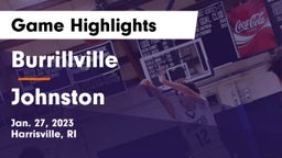 Burrillville  vs Johnston  Game Highlights - Jan. 27, 2023