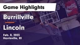 Burrillville  vs Lincoln  Game Highlights - Feb. 8, 2023