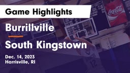 Burrillville  vs South Kingstown  Game Highlights - Dec. 14, 2023