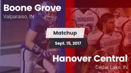 Matchup: Boone Grove vs. Hanover Central  2017