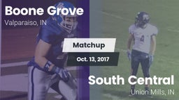 Matchup: Boone Grove vs. South Central  2017
