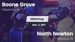 Matchup: Boone Grove vs. North Newton  2017