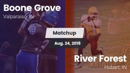 Matchup: Boone Grove vs. River Forest  2018