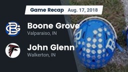 Recap: Boone Grove  vs. John Glenn  2018