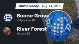 Recap: Boone Grove  vs. River Forest  2018