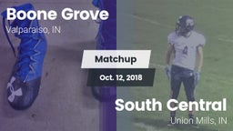 Matchup: Boone Grove vs. South Central  2018