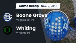 Recap: Boone Grove  vs. Whiting  2018